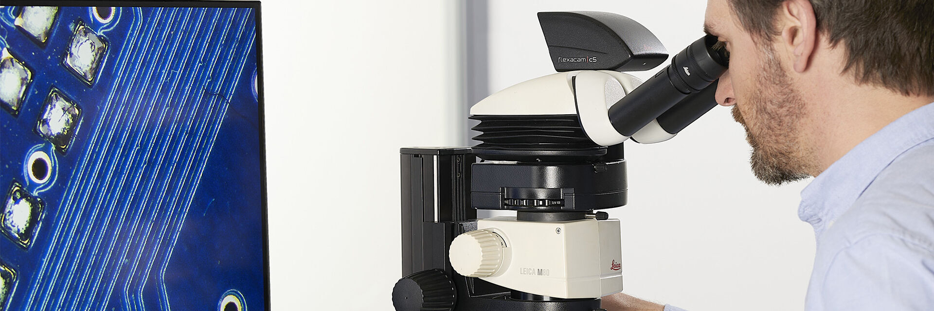 Leica Microscope Parts & Accessoires – User with a Flexacam c5 on a M60 Microscope