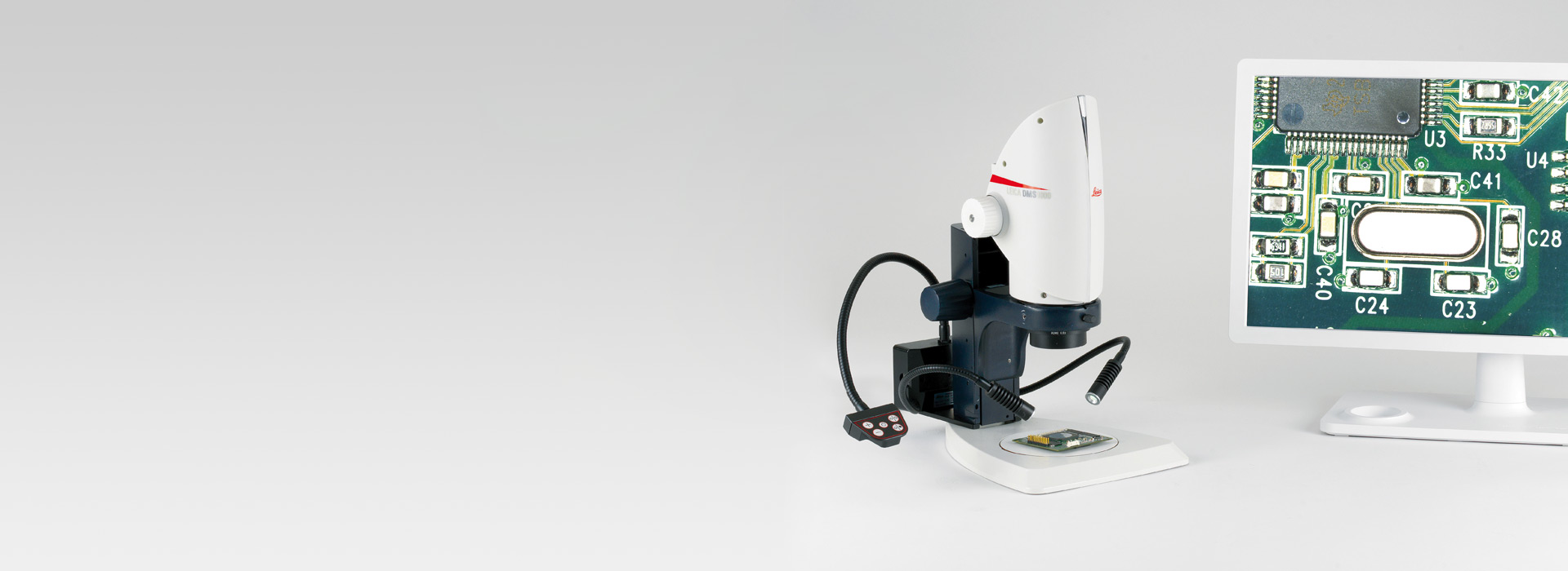 Leica Digital Microscope Setup